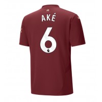 Camiseta Manchester City Nathan Ake #6 Tercera Equipación 2024-25 manga corta